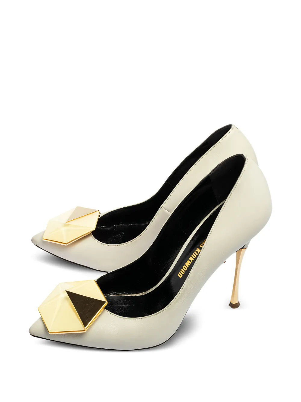 Nicholas Kirkwood pre-owned 110mm stud-embellished pumps | Image 2