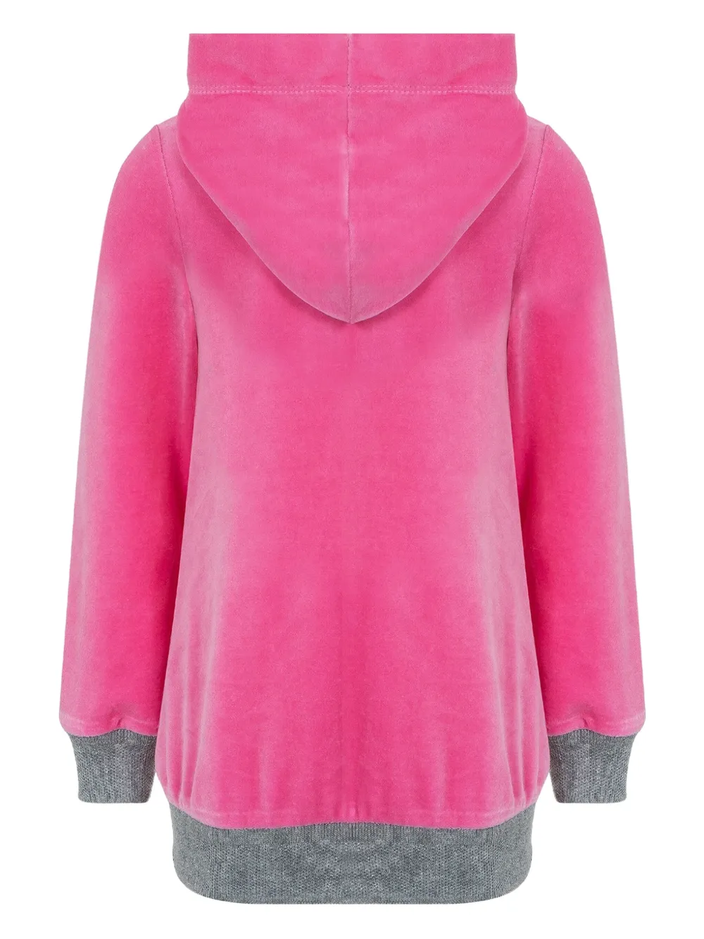Lapin House Ski-print Hoodie Dress In Pink