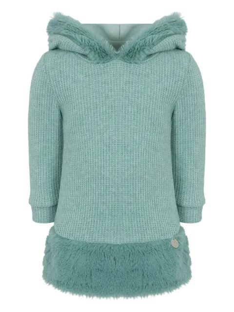 Lapin House Vestido de pelos com capuz