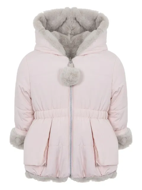 Lapin House hooded reversible jacket
