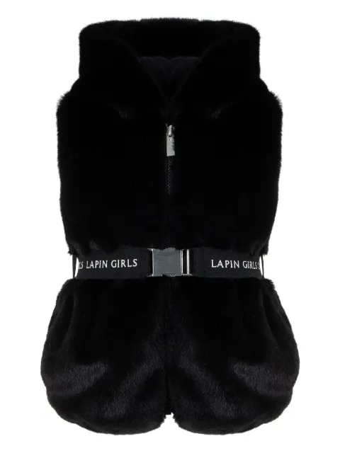 Lapin House hooded belted gilet
