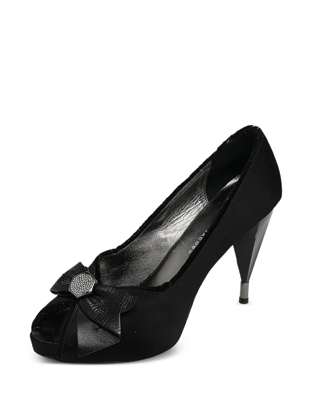 Marc Jacobs Vintage pre-owned 100mm bow-detailed peep-toe pumps | Image 2