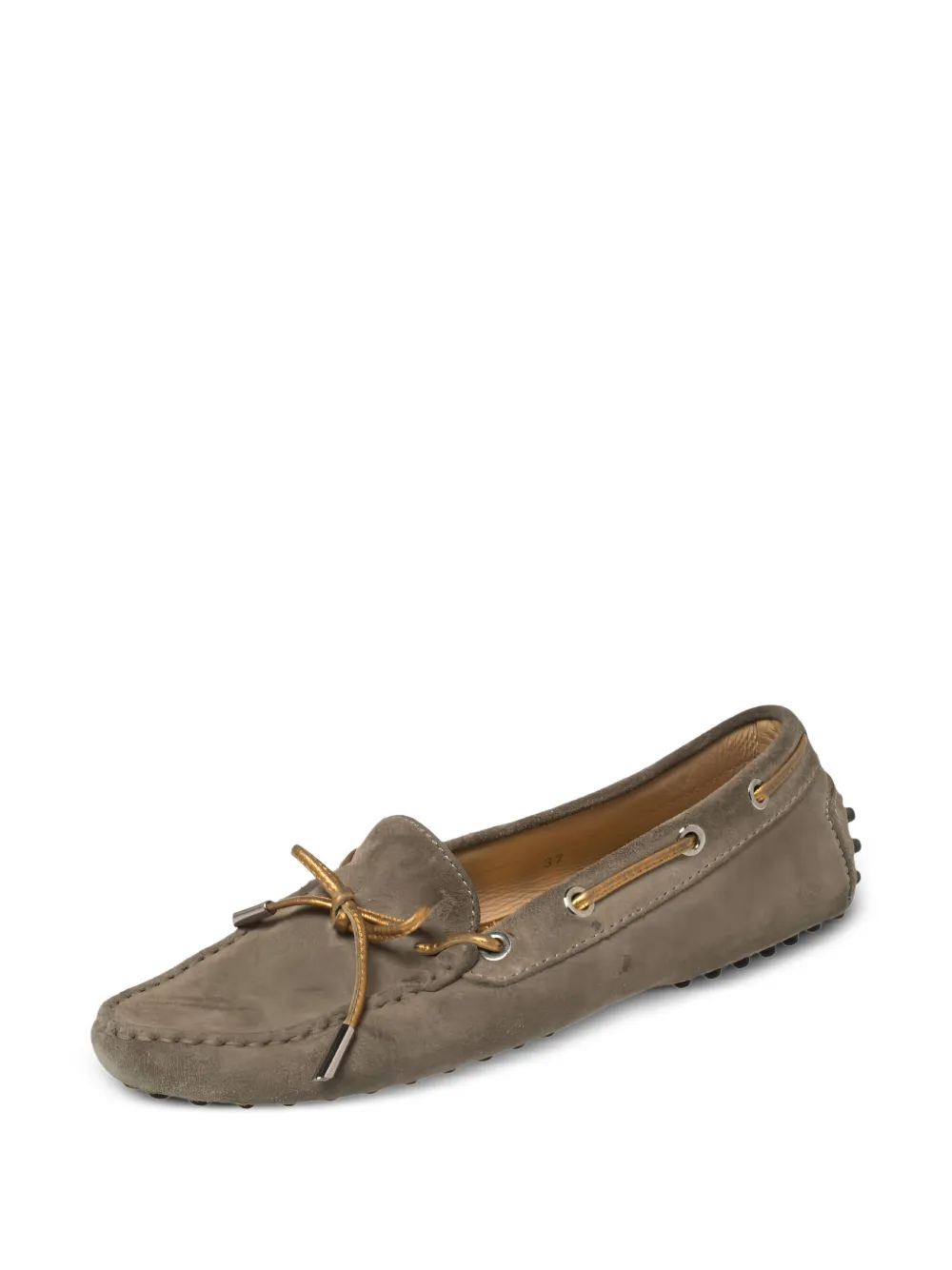 Tod's Vintage Pre-owned suède bootschoenen - Beige