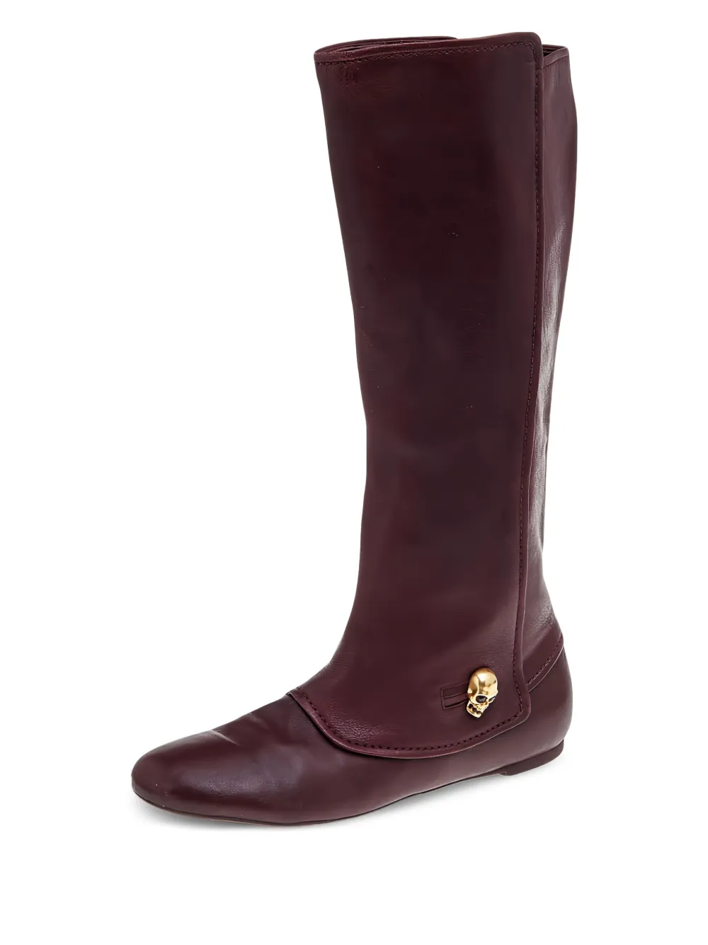 Alexander McQueen Pre-Owned skull-embellished knee-high boots | Image 2