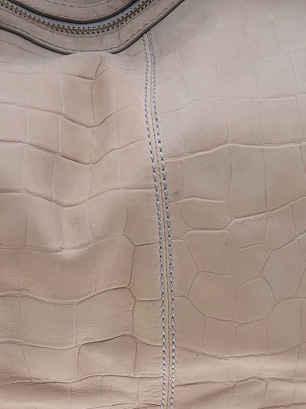 Pre-owned Givenchy Croc-embossed Shoulder Bag