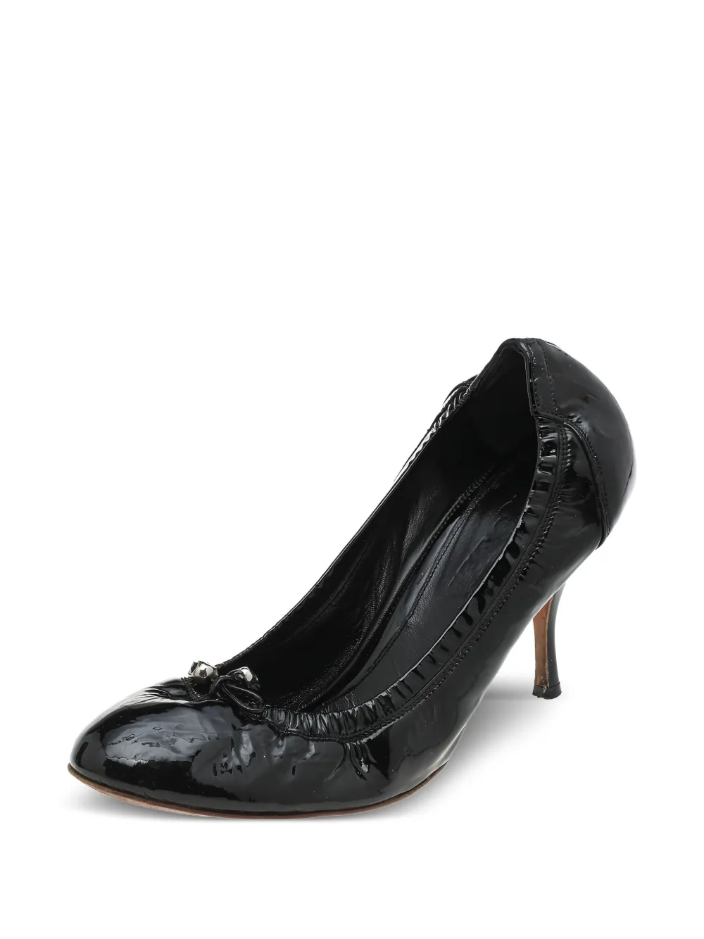 Alexander McQueen Pre-Owned escarpins en cuir à talon 85 mm | Image 2