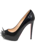 Christian Louboutin Pre-Owned 125mm Asteroid spiked pointed-toe pumps - Black
