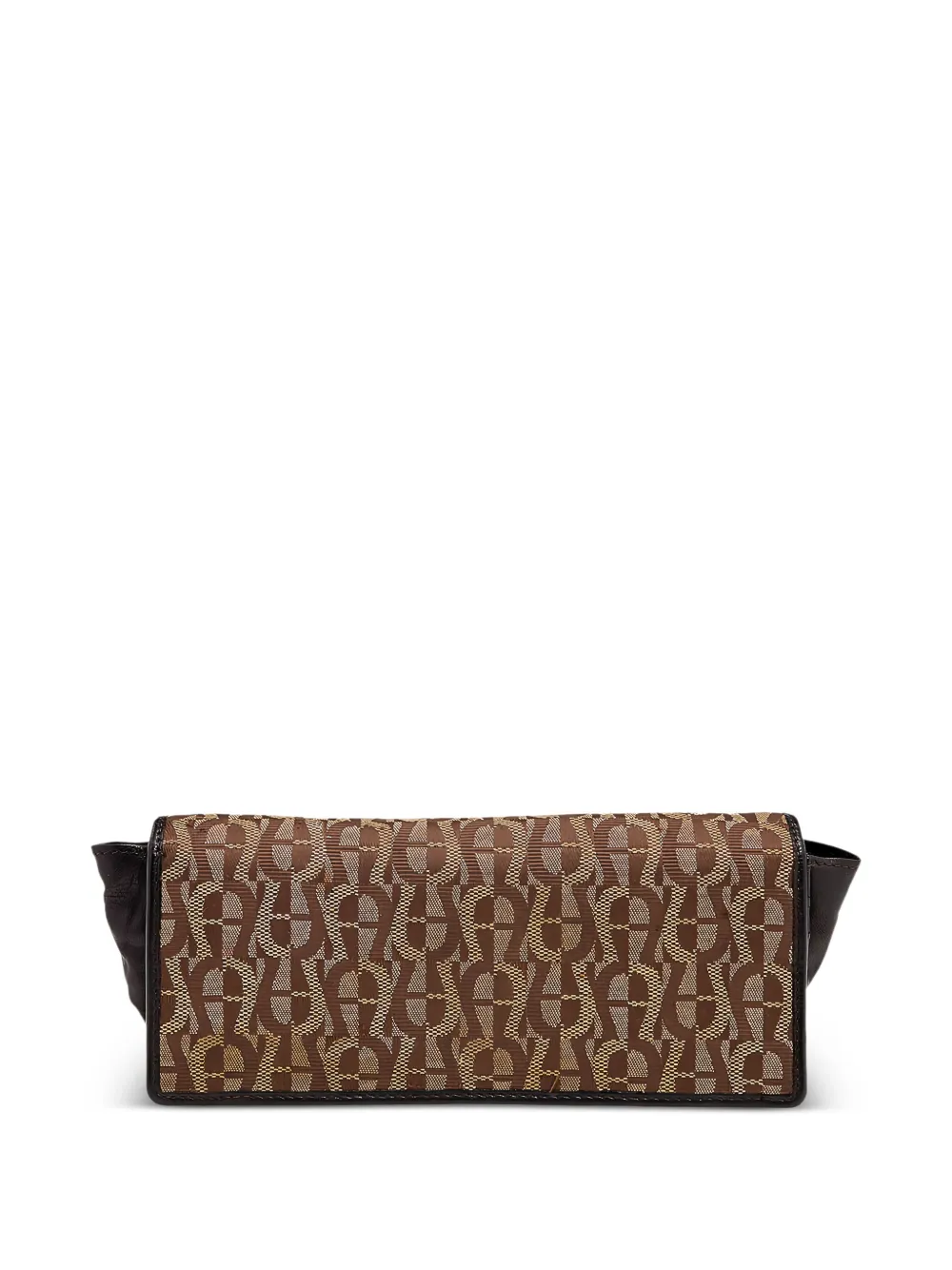 Aigner Vintage pre-owned patterned-jacquard wallet | Neutrals | Image 1