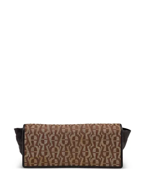 Aigner Vintage pre-owned patterned-jacquard wallet