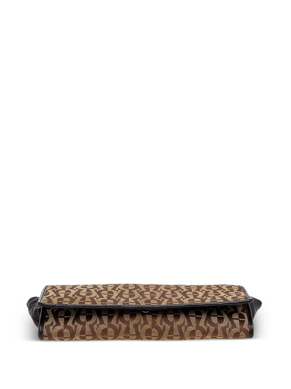 Pre-owned Aigner Vintage Patterned-jacquard Wallet