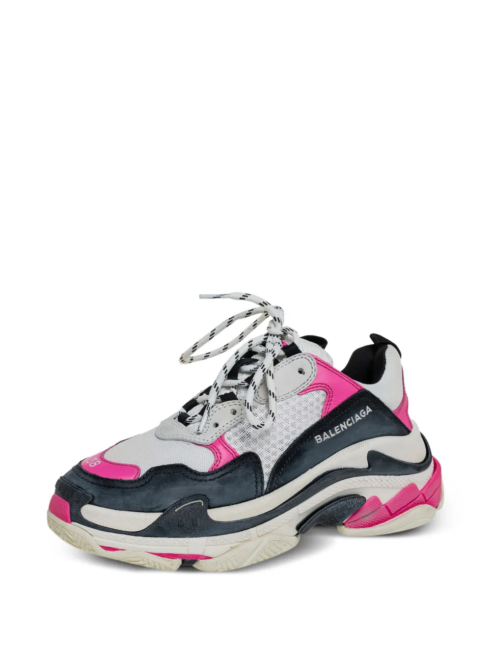 Balenciaga Pre-Owned The Triple S sneakers - Wit