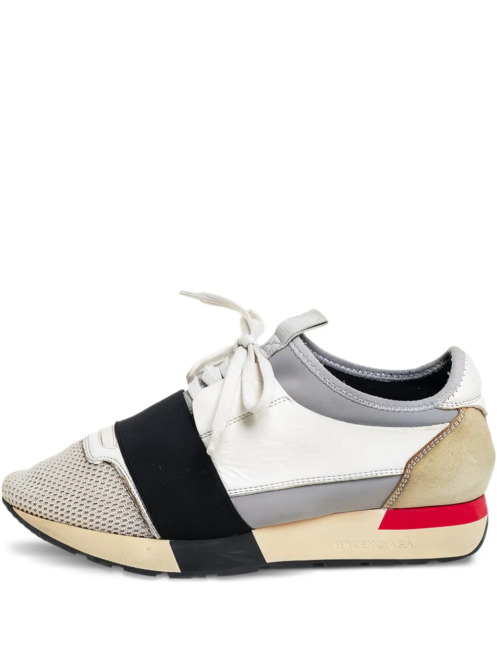 Race Runner mesh-panelled low-top sneakers