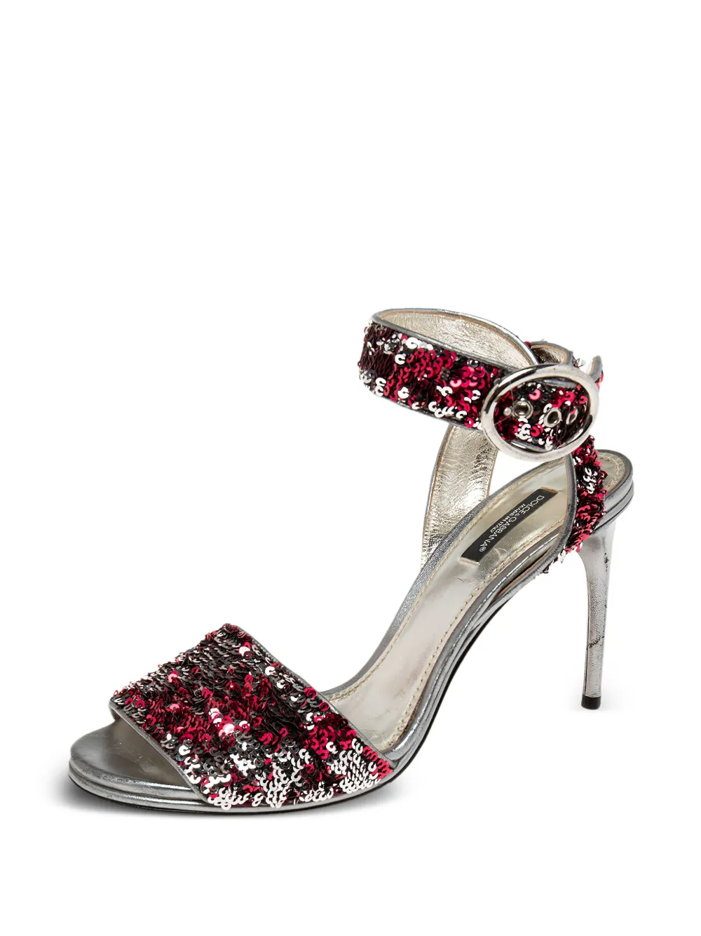 Dolce & Gabbana Pre-Owned metallic heeled sandals | Image 2