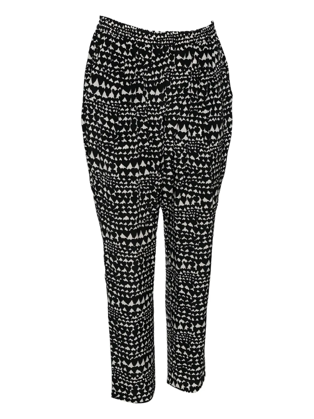 Stella McCartney Pre-Owned silk straight-leg trousers | Image 2