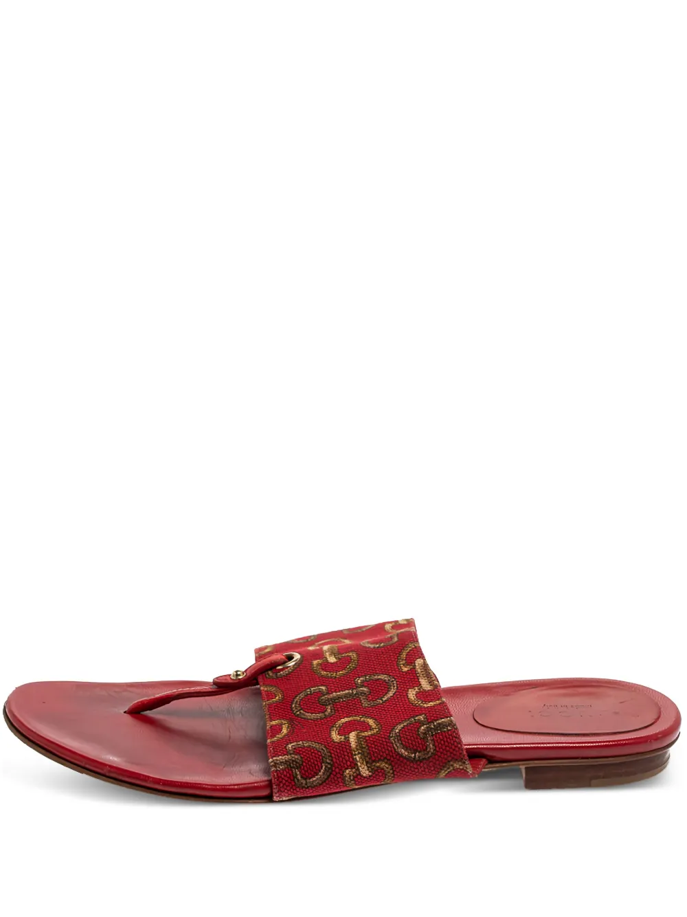 Horsebit-pattern sandals