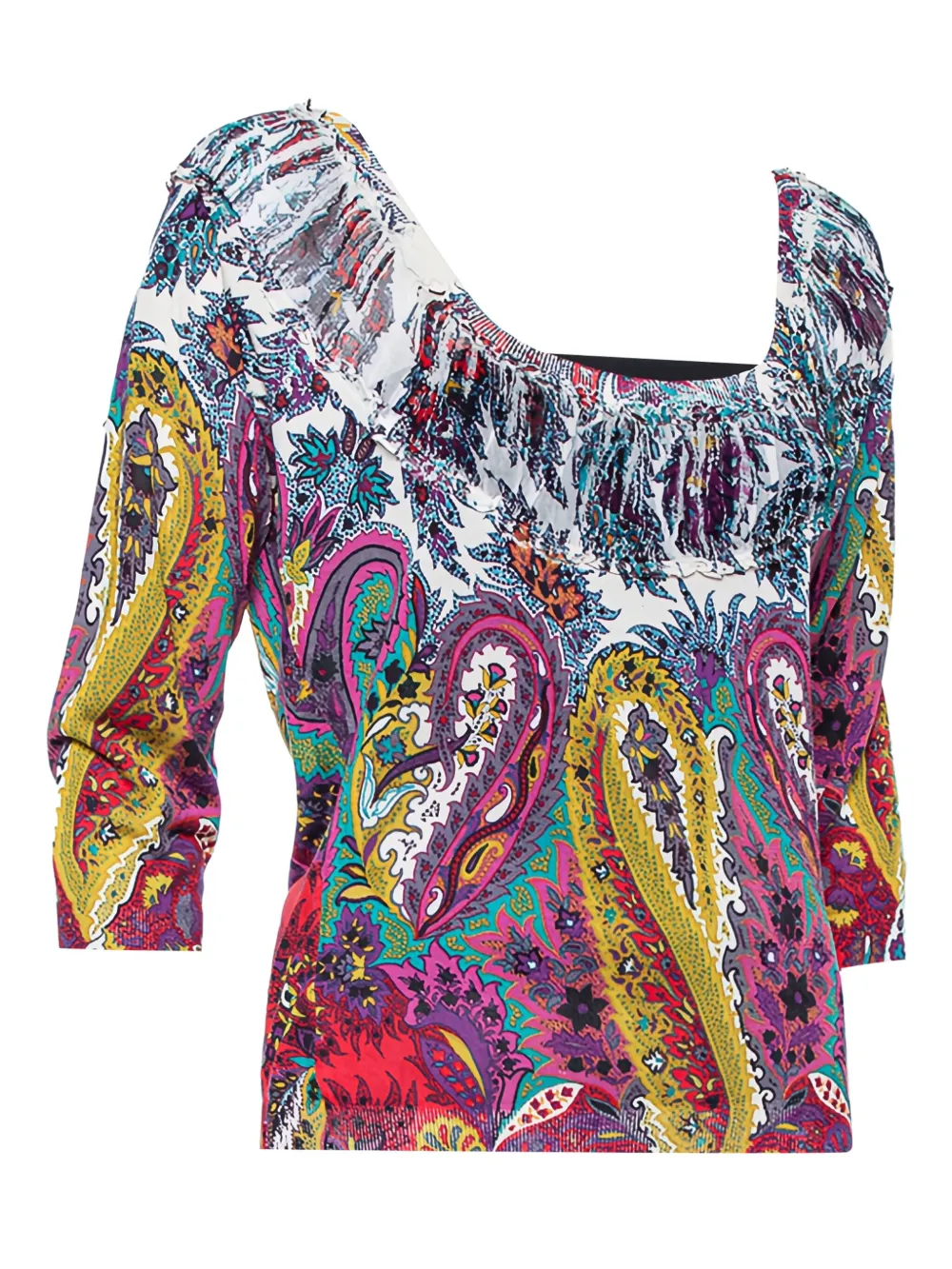 Etro Pre-Owned top de seda | Image 2