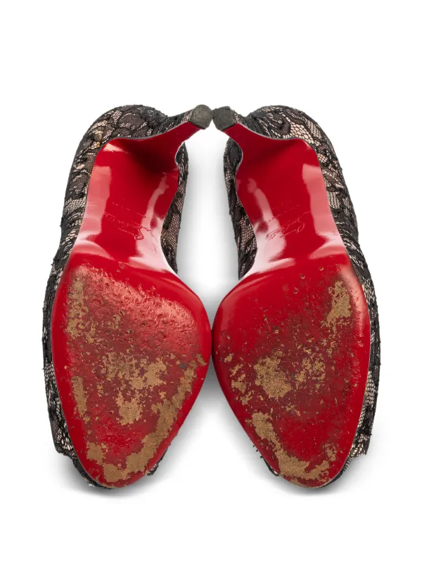 Christian Louboutin Pre-Owned Very Prive 高跟凉鞋（12厘米，典藏款