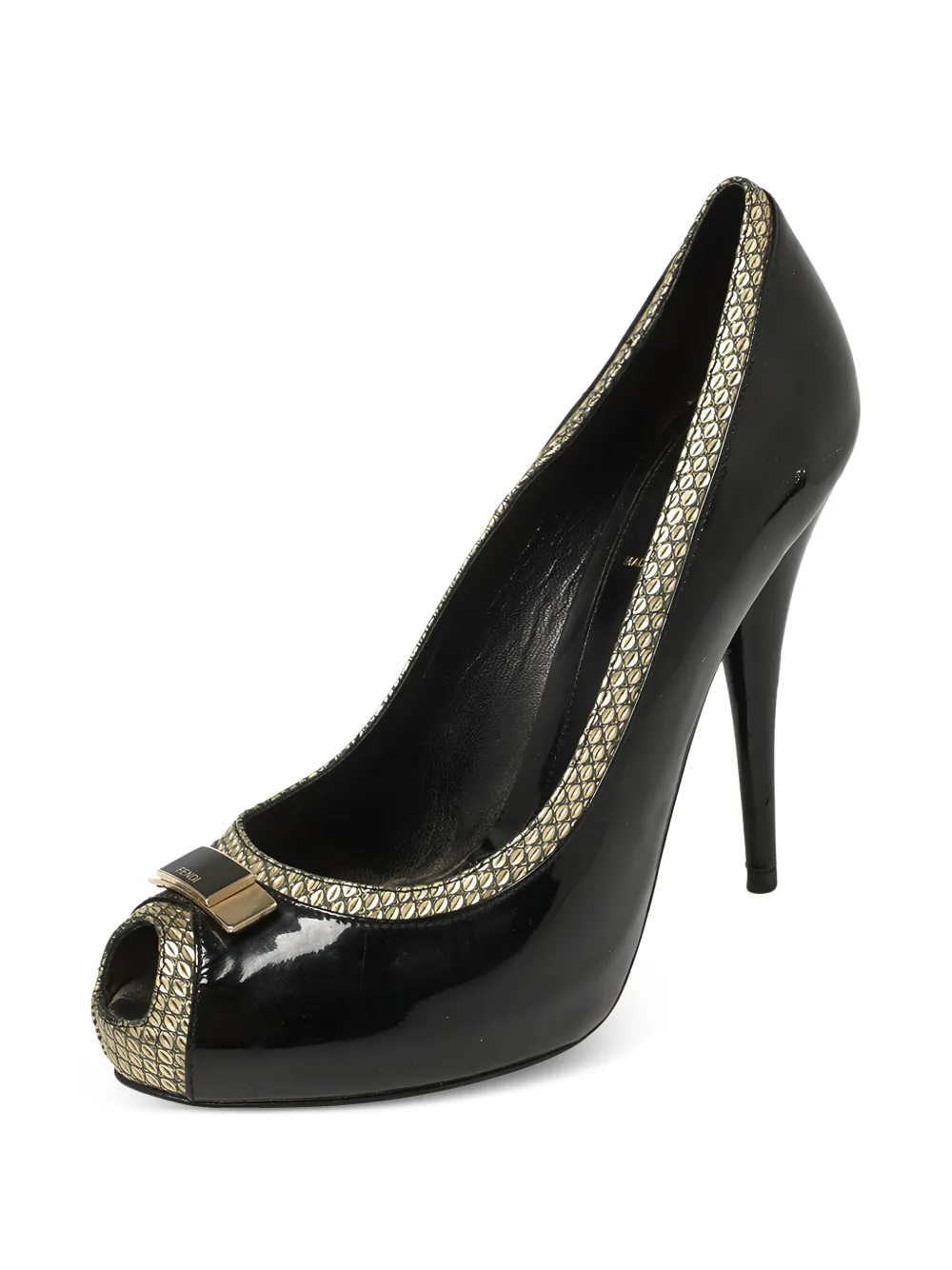 Fendi Pre-Owned 130mm leather heeled pumps | Image 2