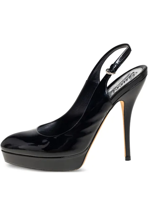 Gucci Pre-Owned 130mm leather sandals