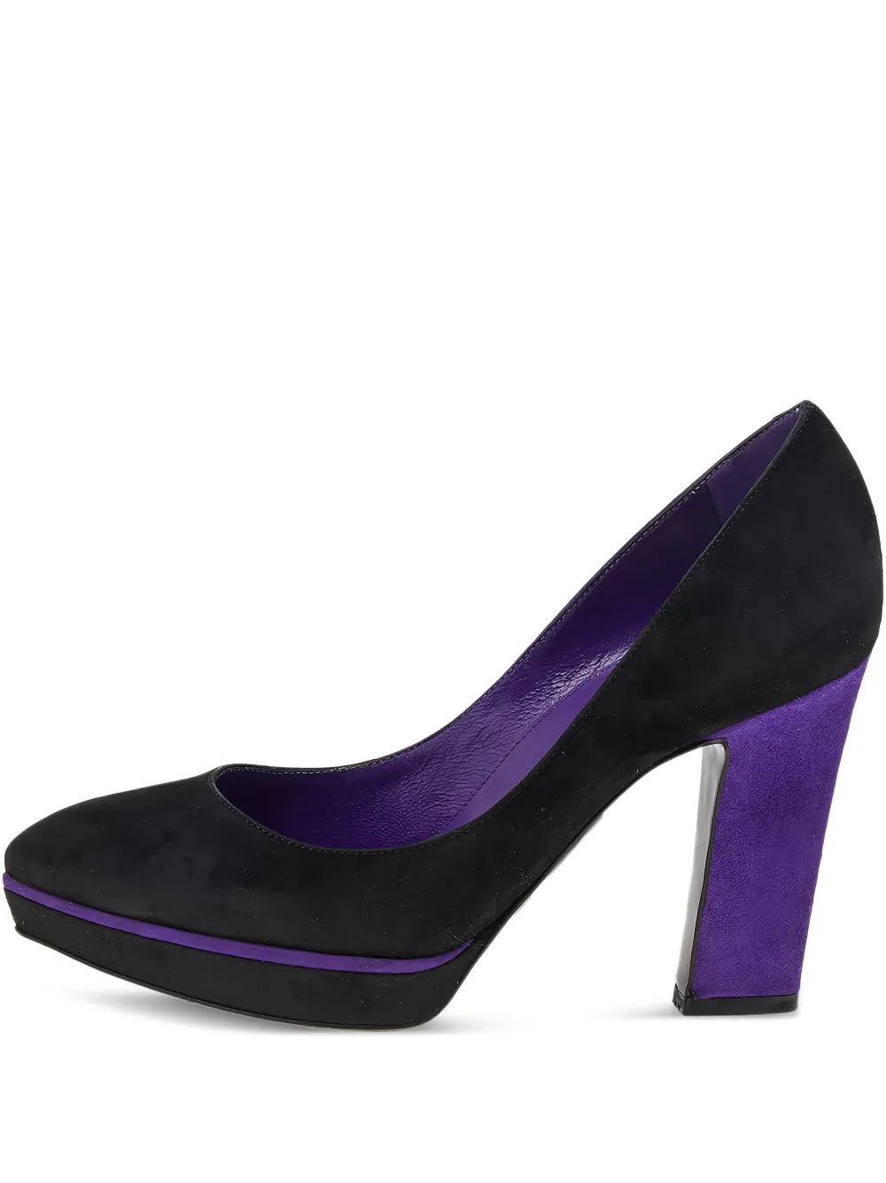 Sergio Rossi Vintage platform heel pumps | Black | Image 1