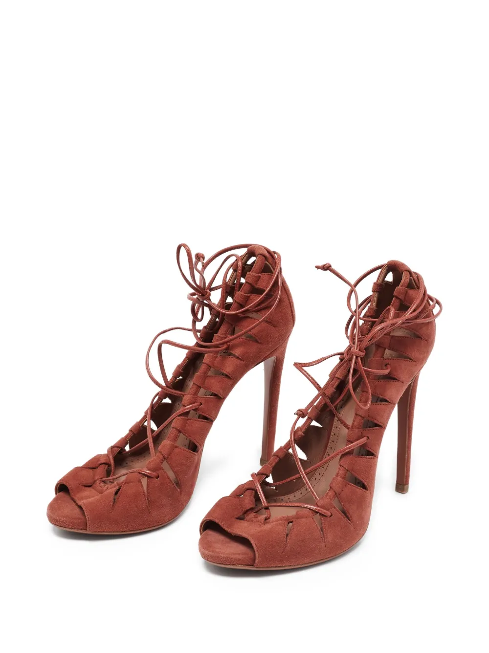 Alaïa Pre-Owned 120mm lace-up pumps | Image 2