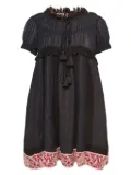 Chloé Pre-Owned empire-line mini dress - Blue