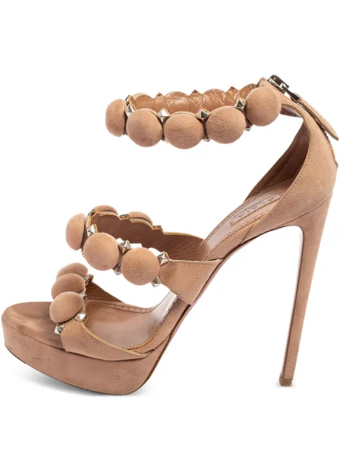 Alaïa Pre-Owned 130mm Alaia heeled sandals