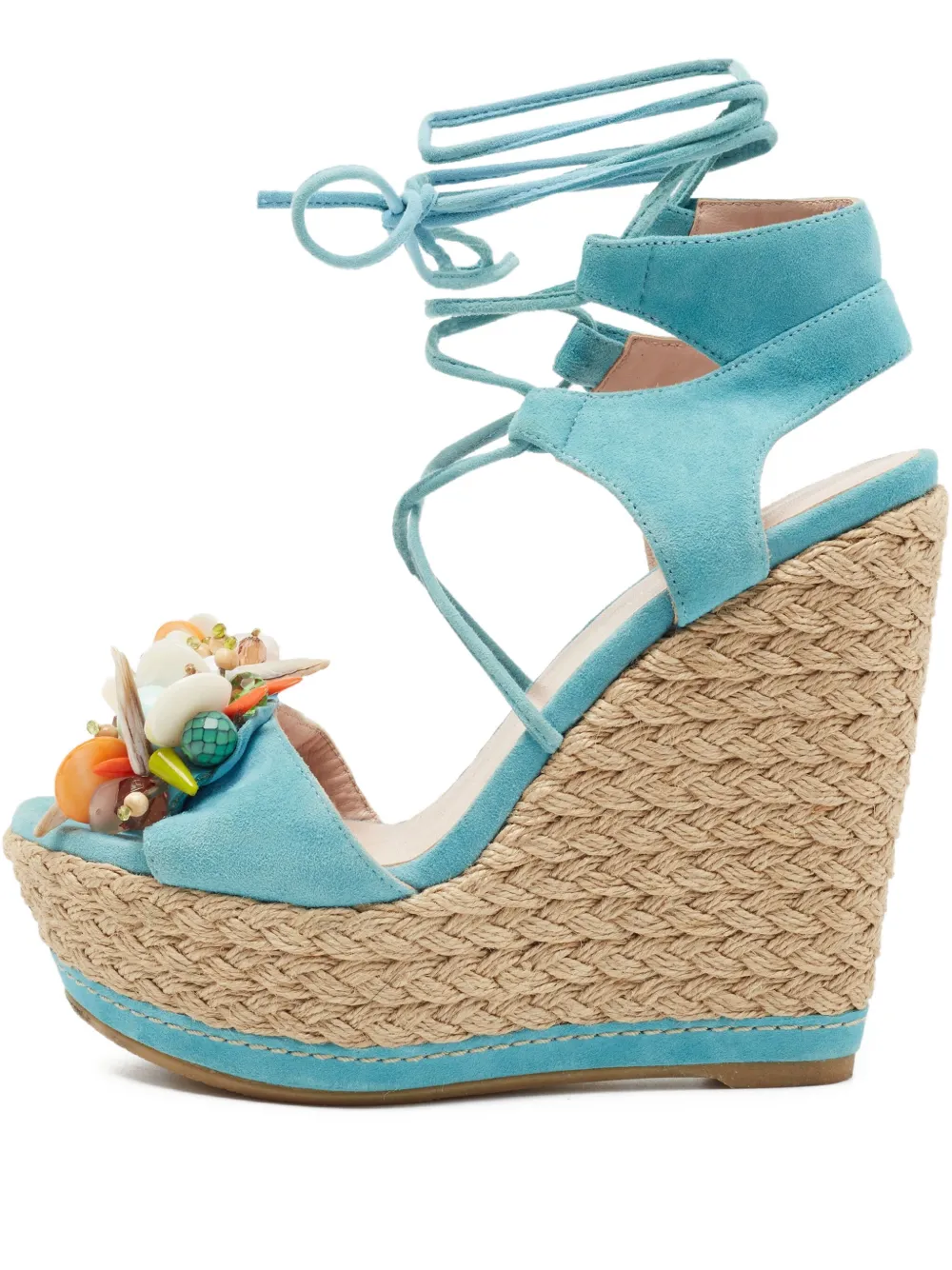 Pre-owned Stuart Weitzman  Wedge Sandals