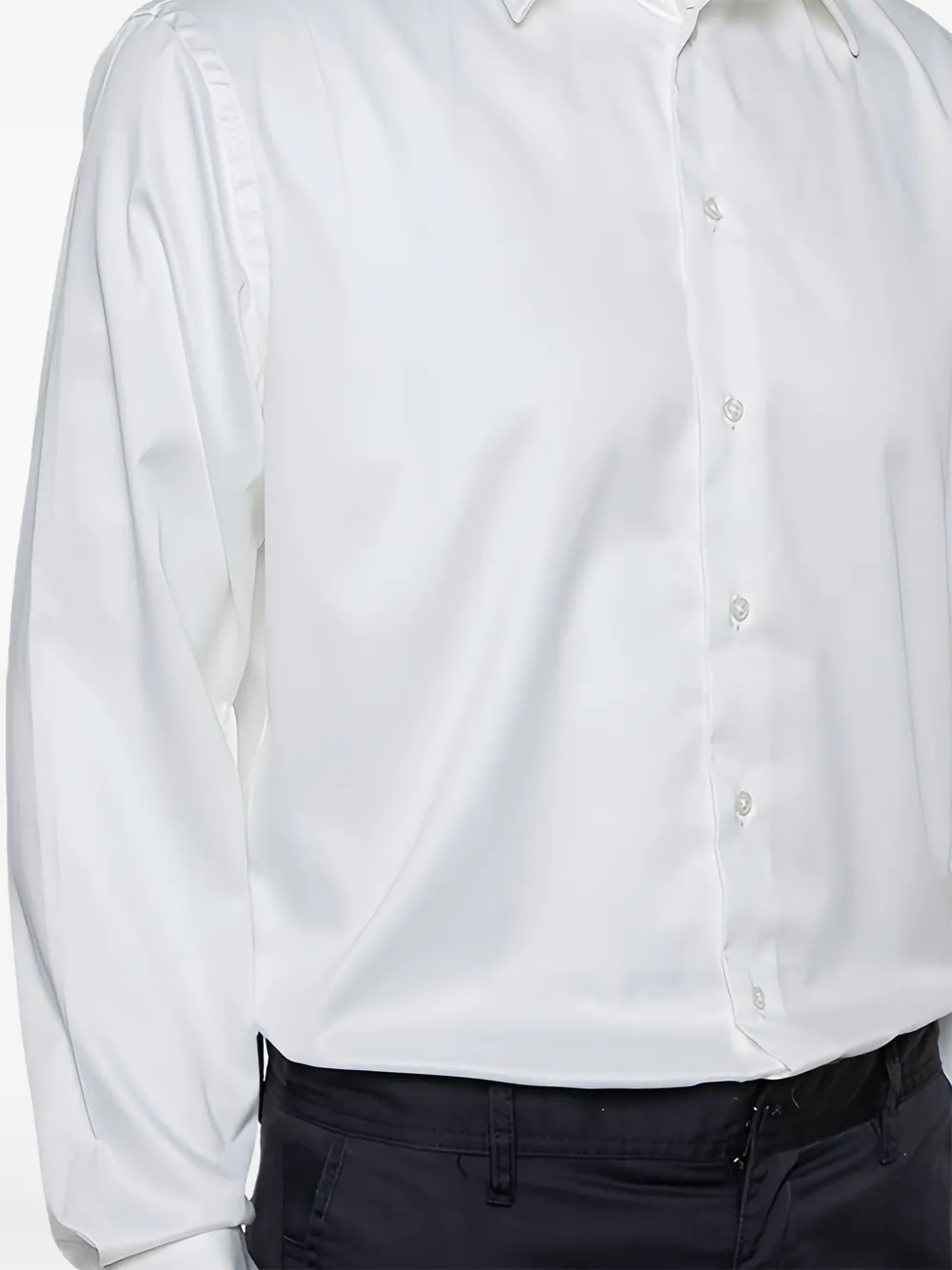 Armani Collezioni Vintage button-up long-sleeve shirt | Image 2