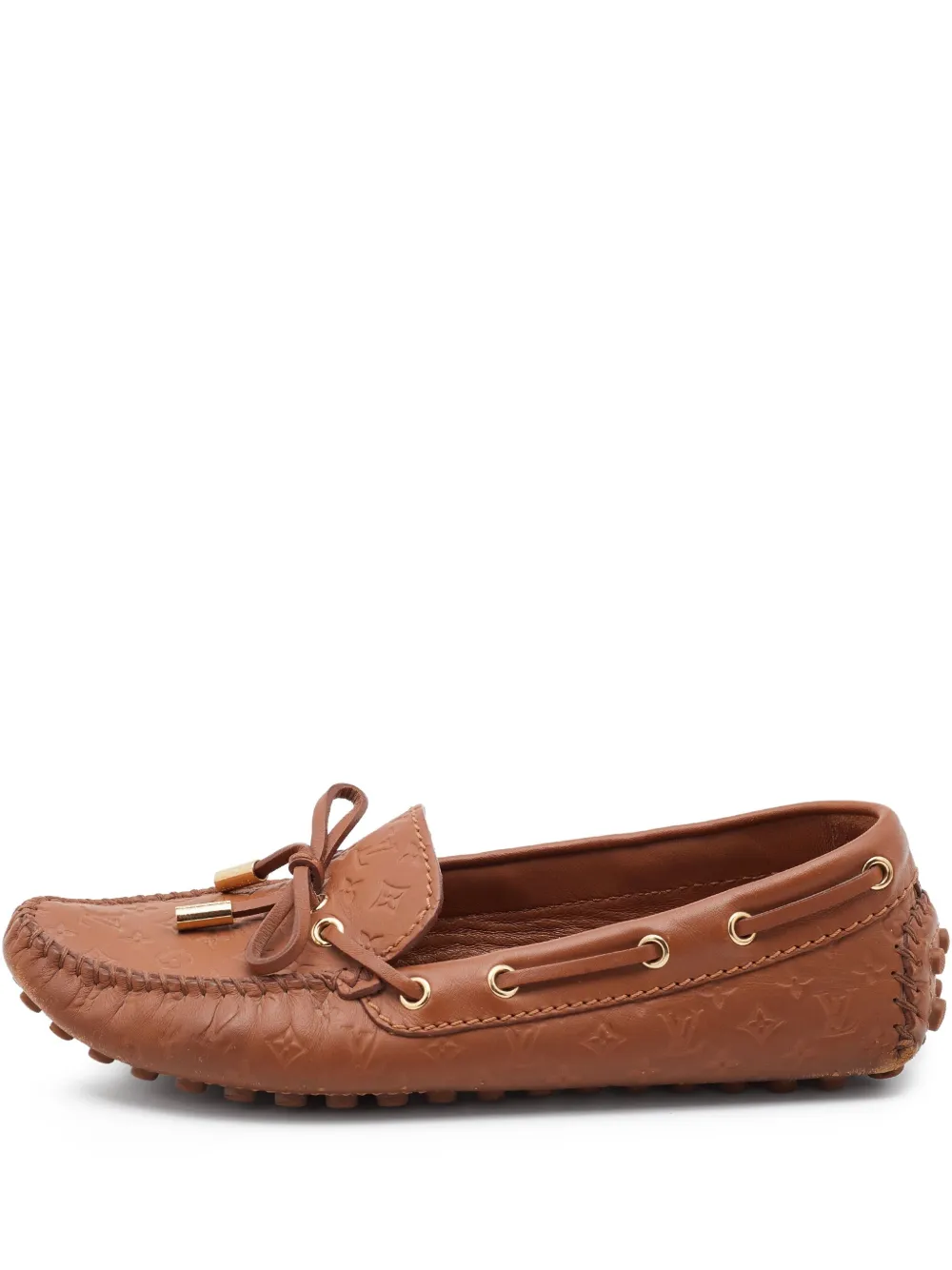 Louis Vuitton Pre-Owned Loafer mit Monogramm - Braun