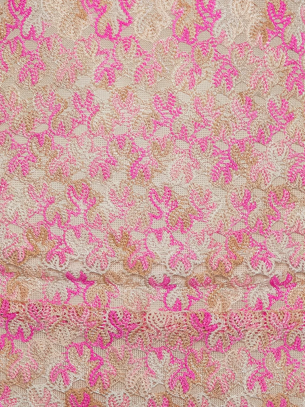 Missoni Pre-Owned Midi-jurk met bloemenprint en ruches - Roze