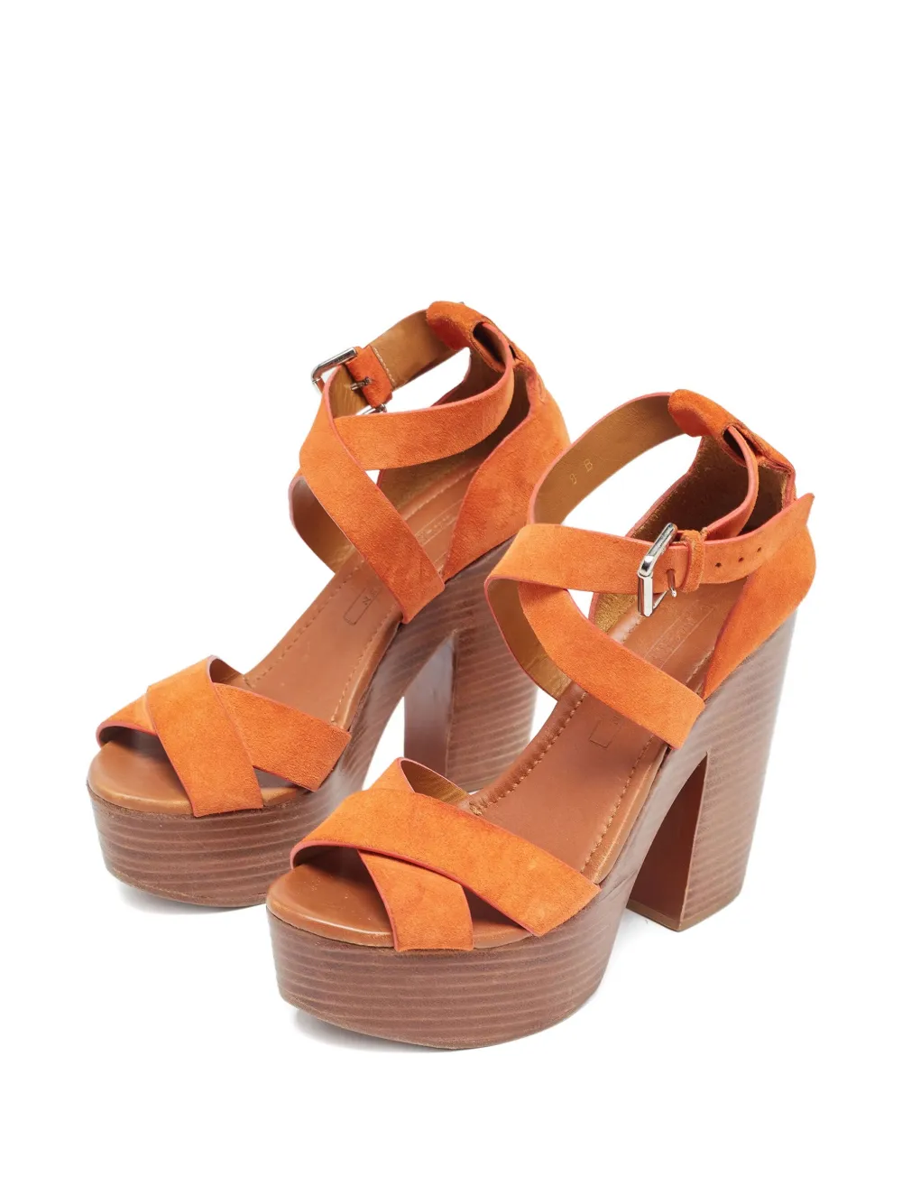 Ralph Lauren Vintage 2024 Alannah sandalen - Oranje