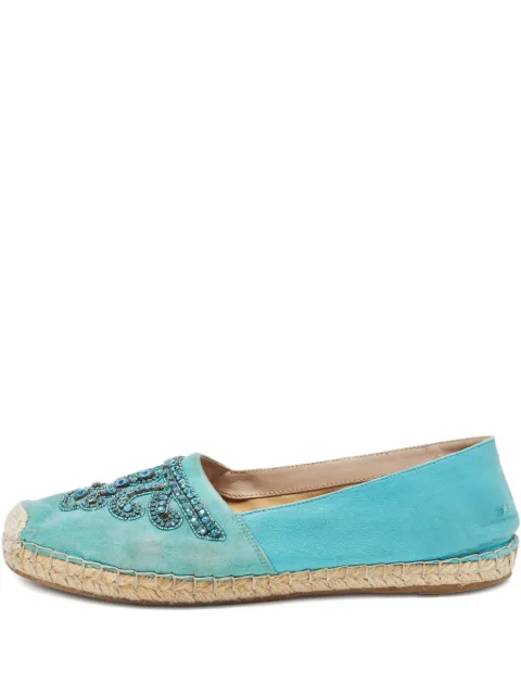 Le Silla embellishment jute flat espadrilles