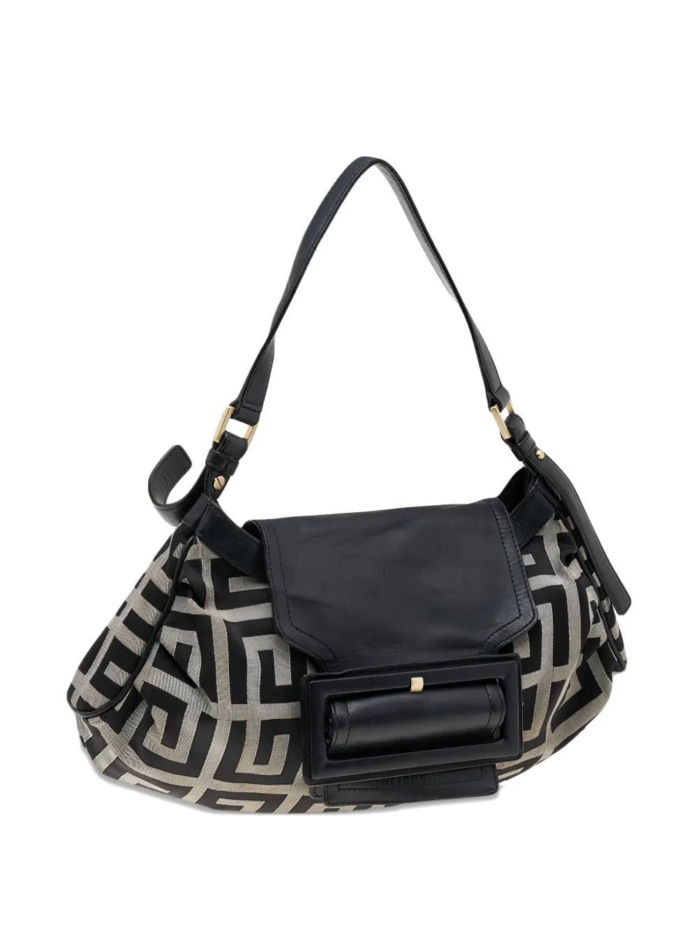 Givenchy Pre-Owned 4G canvas shoulder bag | Black | Image 1