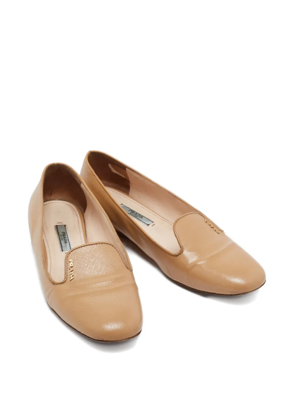 Prada Pre-Owned leather ballet flats | Image 2