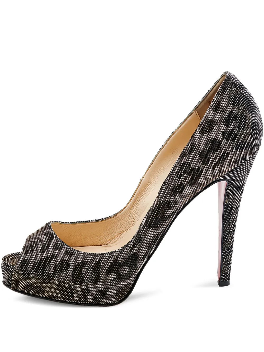 Christian Louboutin Pre-Owned Very Prive 125mm パンプス - グレー Christian Louboutin Pre-Owned Very Prive 125mm パンプス - グレー