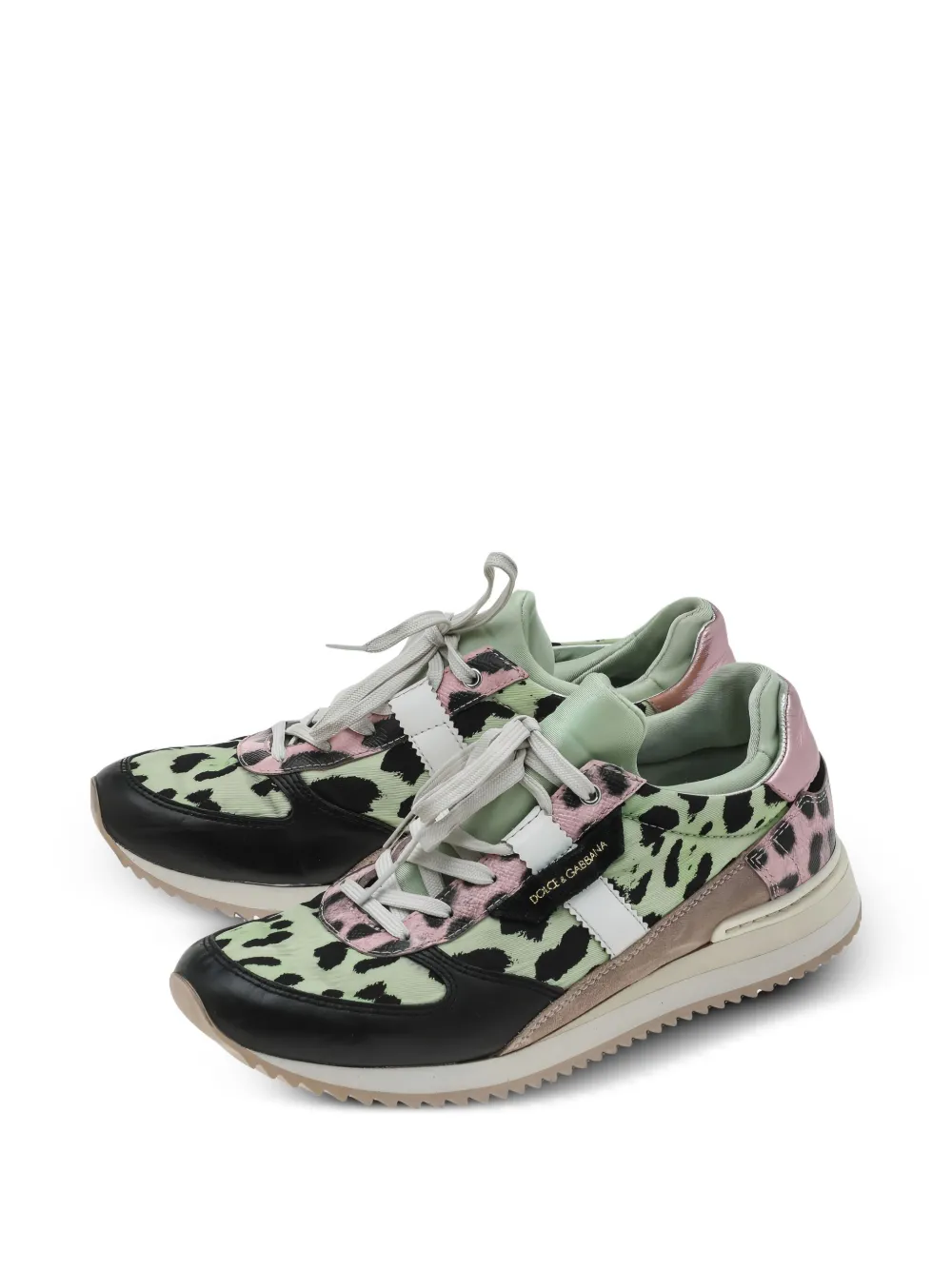 Dolce & Gabbana Pre-Owned leopard-print sneakers | Image 2