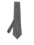 BOSS pre-owned geometric-pattern tie - Grey