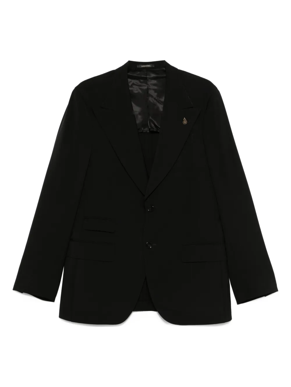 Gabriele Pasini single-breasted suit - ブラック Gabriele Pasini single-breasted suit - ブラック