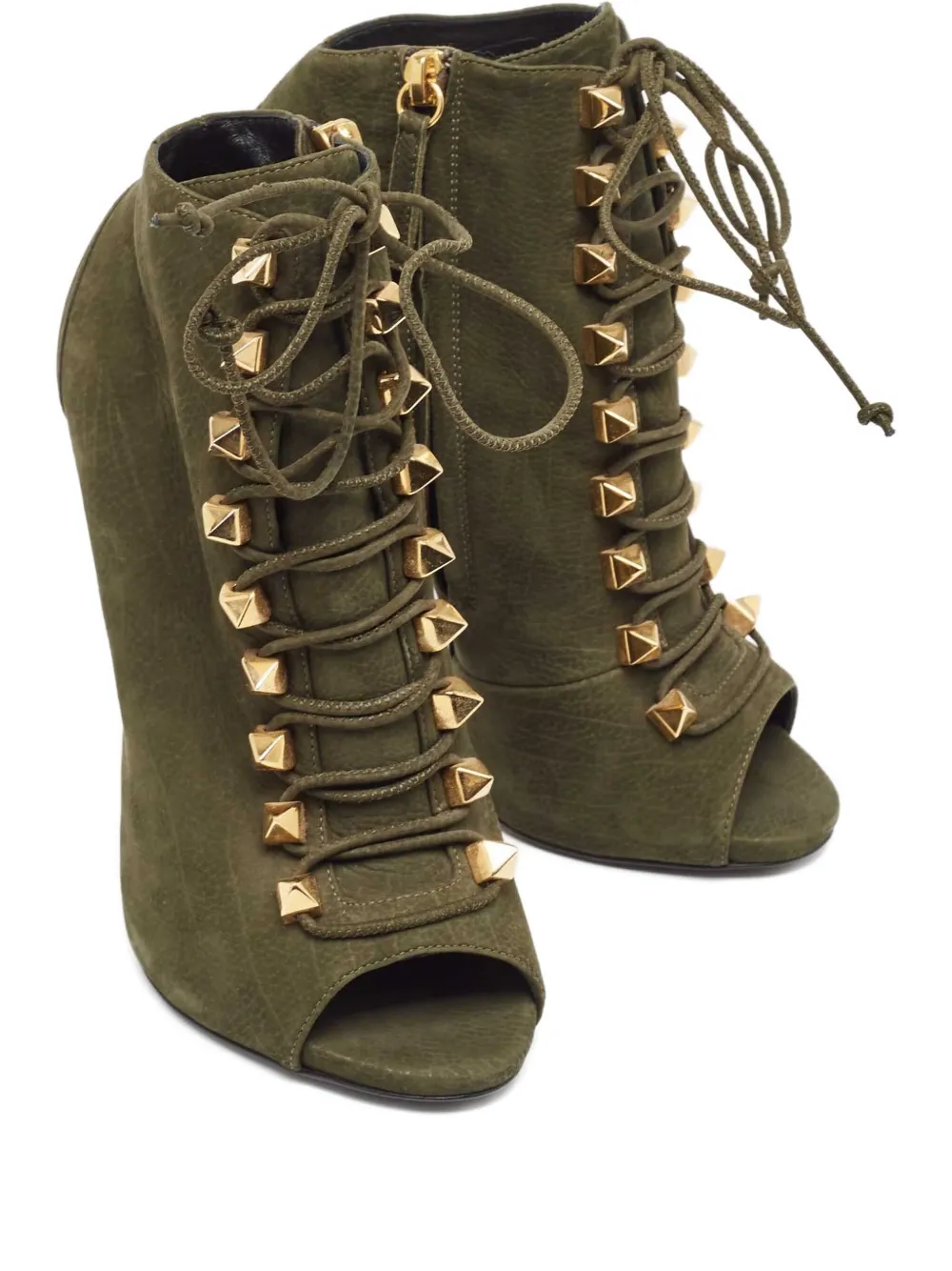 leather heeled boots