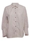 SANDRO checked shirt - Pink