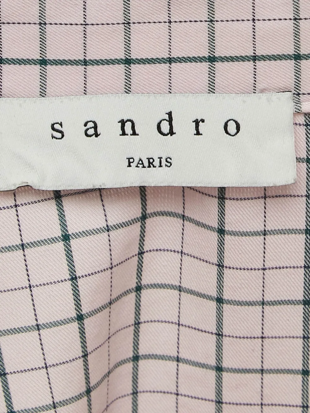 SANDRO チェック シャツ | FARFETCH JP