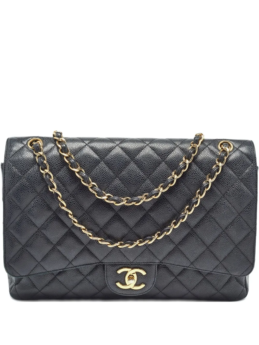CHANEL Pre-Owned 2023 quilted shoulder bag - ブラック CHANEL Pre-Owned 2023 quilted shoulder bag - ブラック