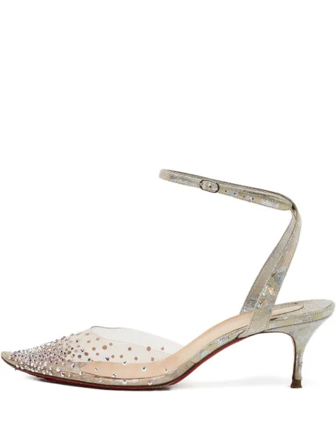 Christian Louboutin Pre-Owned 60mm crystal-embellished pumps 