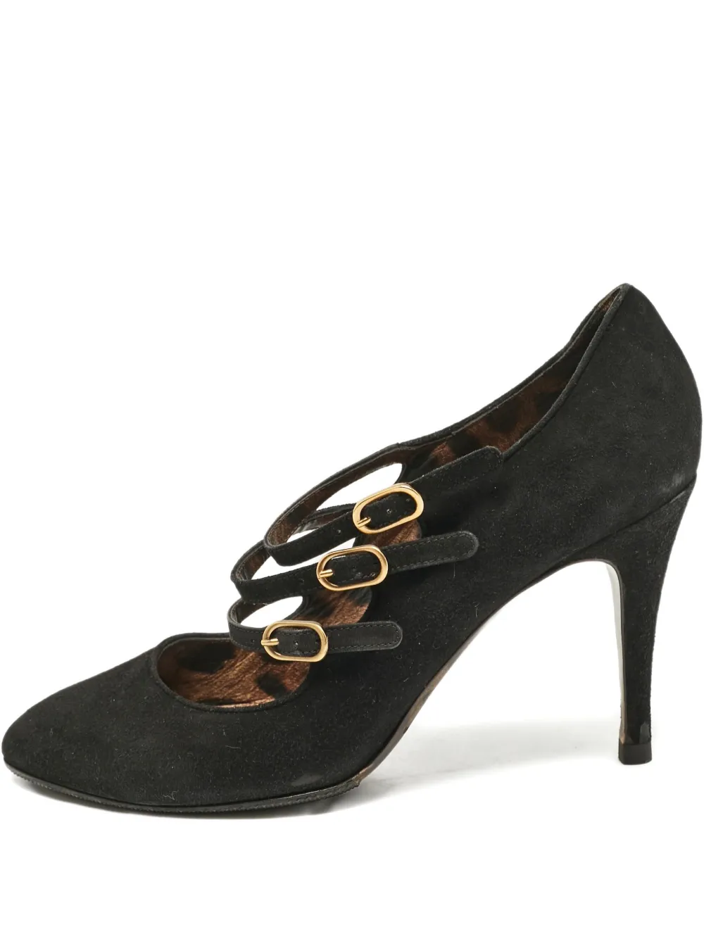 Dolce & Gabbana Pre-Owned buckle-strap pumps | Black | Image 1