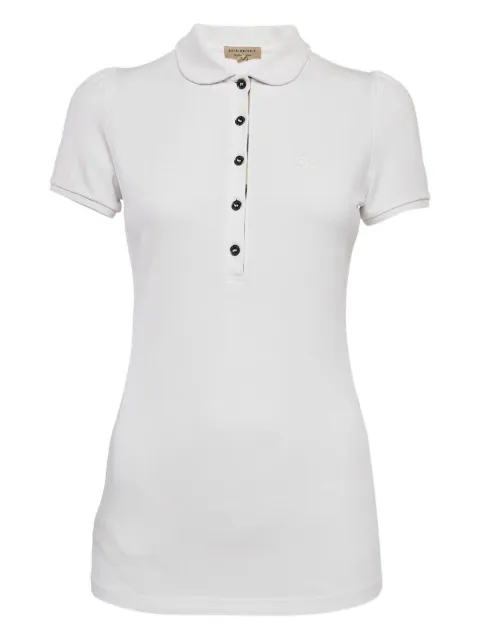 Burberry Pre-Owned puff-sleeve polo shirt