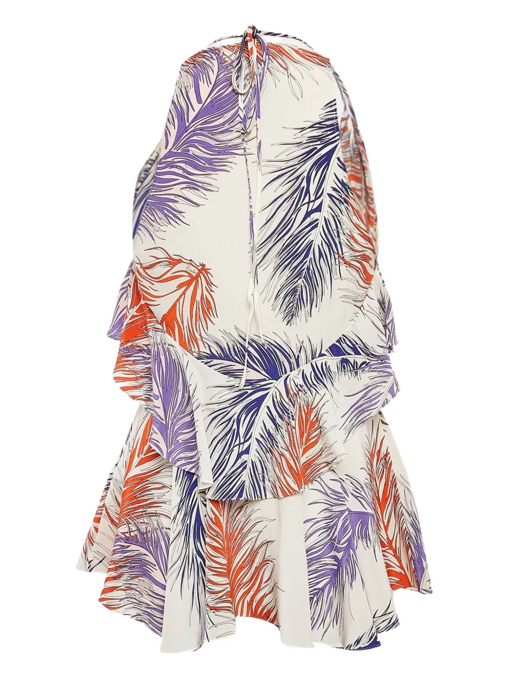 PUCCI Pre-Owned feather-print ruffled top | Image 2