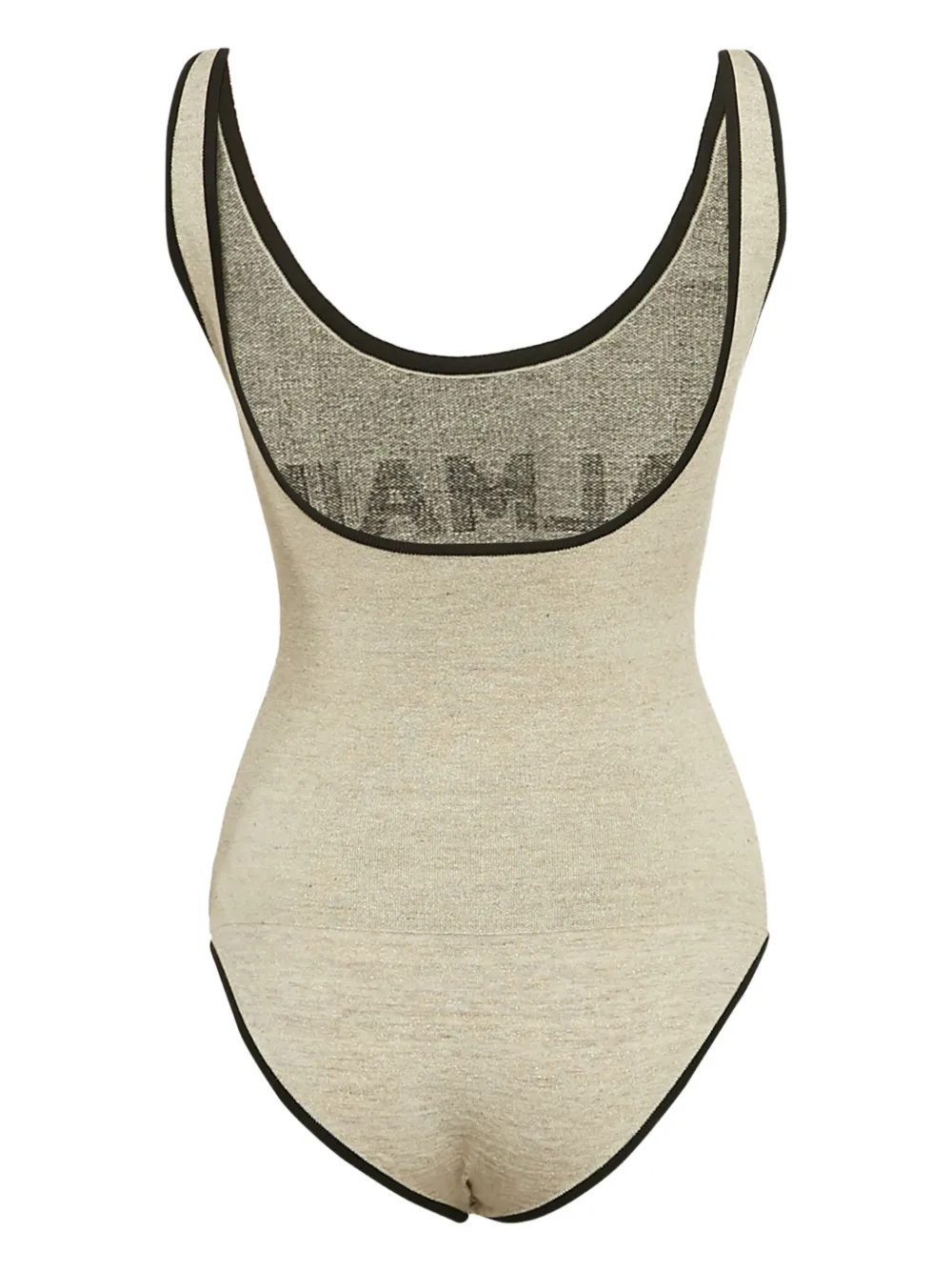 Balmain Pre-Owned body con logo estampado | Image 2
