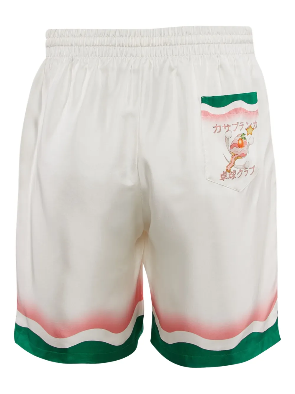 Casablanca short de bain pre-owned Le Jeu de Ping Pong à rayures | Image 2