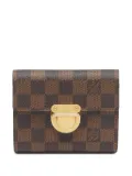 Louis Vuitton Pre-Owned 2007 Damier Ebène canvas wallet - Brown